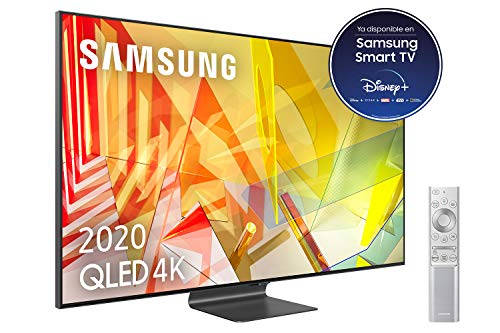 SAMSUNG QLED 4K 2020 75Q95T- Smart TV de 75' con Resolución 4K UHD, Direct Full Array Elite HDR 2000, Inteligencia Artificial 4K, Multi View, OTS, Premium One Remote y Asistentes de Voz Integrados