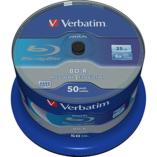 Verbatim BD-R Blu-Ray 25GB 6x Speed Datalife