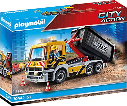 PLAYMOBIL City Action 70444 Camión Construcción, A Partir de 5 Años