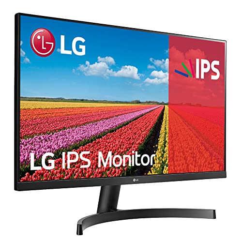 LG 27MK60MP-B - Monitor, 27', Pantalla IPS: 1920x1080px, 16:9, Full HD, Modo Lectura y Protección Antiparpadeo, AMD FreeSync Premium, Negro