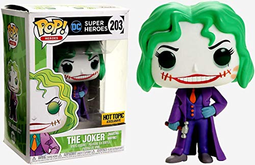 Funko - DC Super Heroes-The Joker (Martha Wayne) Figurina, Multicolor, 14402
