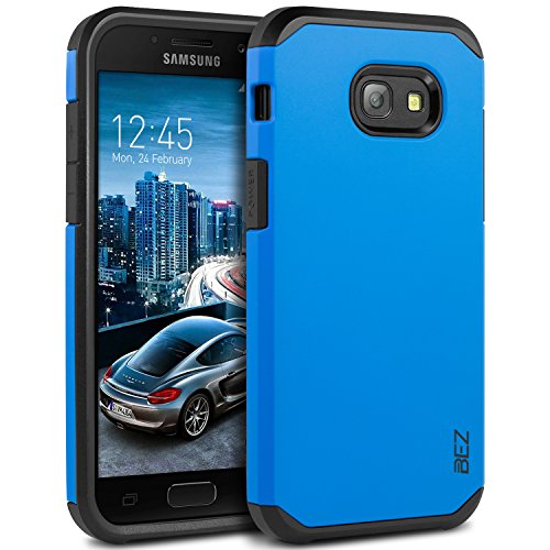 BEZ Funda Samsung A5 2017, Carcasa Compatible para Samsung Galaxy A5 2017, Antideslizante Ultra Híbrida Gota Protección, Cover Anti-Arañazos con Absorción de Choque Resistente, Azul