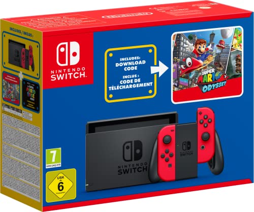 Nintendo Switch + Super Mario Odyssey (MARIO DAY Bundle)