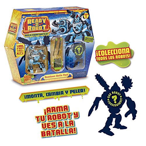 Ready 2 Robot Serie 1 - Battle Pack capsula sorpresa con Lanza Misiles (Giochi Preziosi RED01000)