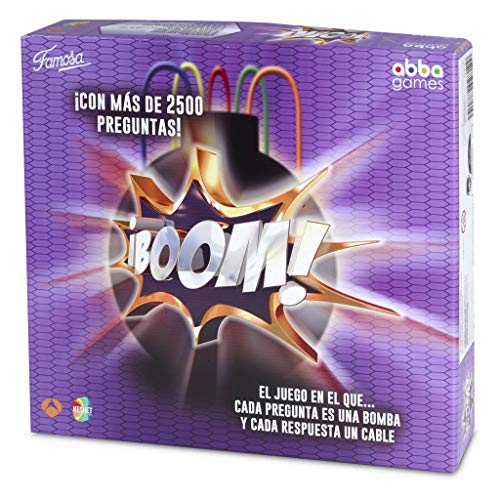 FAMOGAMES Boom Juego de Mesa Adultos (Famosa, 700013151)