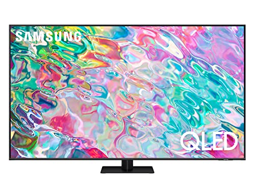 Samsung TV QLED QE55Q70BATXZT Smart TV 55' Serie Q70B, QLED 4K UHD, Alexa e Google Assistant Integrados, DVB-R2, Gris