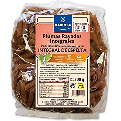 Harimsa Pasta de Harina Integral de Espelta - 500 g