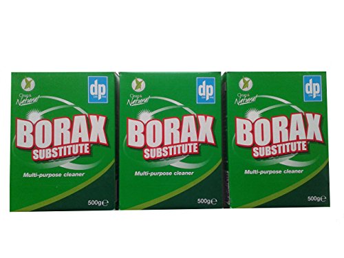 Dripak 002116 - Sustituto de Bórax, 500 g, paquete de 3, el embalaje puede variar, 500 g