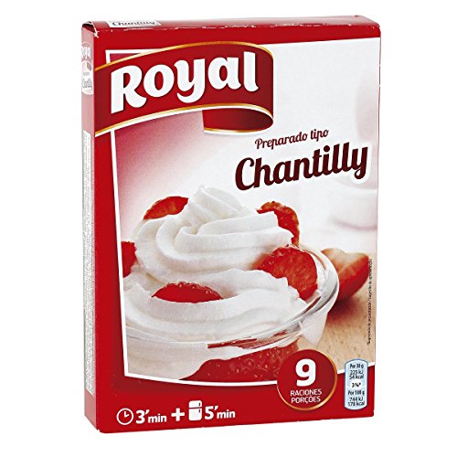 Royal Crema Chantilly, Preparado en Polvo 9 Raciones, 72g