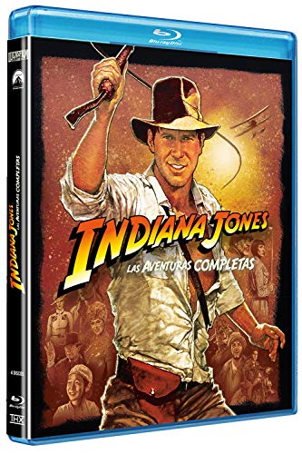 Indiana Jones 1-4 (Edición 2017) [Blu-ray]