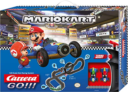 Carrera- Nintendo Mario Kart-Mach 8 Juego con Coches, Multicolor (20062492)