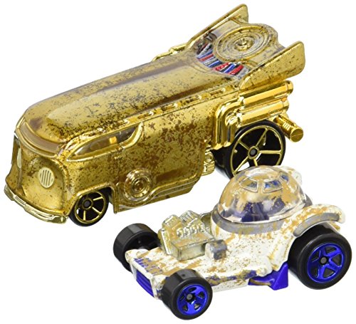 Hot Wheels Star Wars R2-D2 and C-3PO Character Car 2-Pack