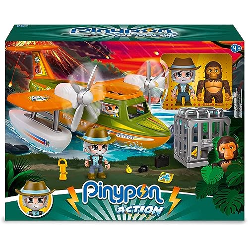 Pinypon Action Wild. Hidroavión de Rescate para niños y niñas de 4 a 8 años (Famosa 700016266)