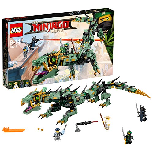 Lego Ninjago - Dragón mecánico del Ninja Verde, Modelos / Colores Surtidos, 1 Unidad (70612)