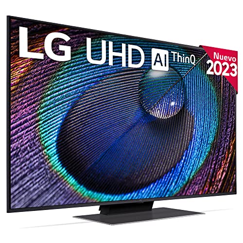 LG 43UR91006LA 43', 4K UHD, Smart TV, HDR10, webOS23, Serie 91, Procesador Alta Potencia, Dolby Digital Plus, Alexa/Google Assistant