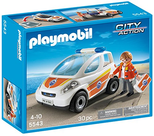PLAYMOBIL - City Action Vehículo de Emergencia Playsets de Figuras de jugete (5543)