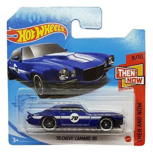Hot Wheels - ´70 Chevy Camaro RS - Then and Now 8/10 - GTC69 - Short Card - GM - Mattel 2021