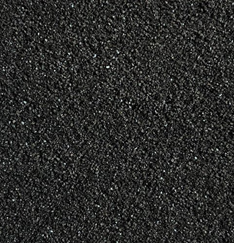 Rhinestone Paradise - Arena decorativa de cuarzo para esparcir, decoración, decoración de mesa (600 g), color negro