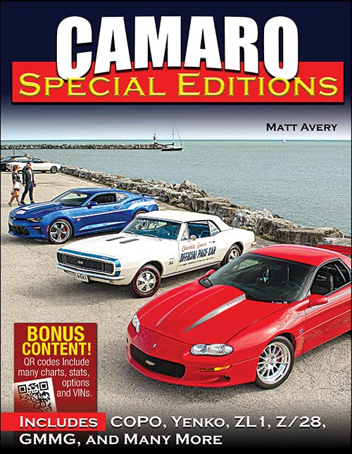 Camaro Special Editions: 1967-Present (English Edition)