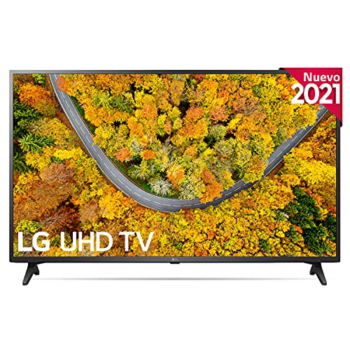 LG 55UP7500LF-ALEXA - Smart TV 4K UHD 55 pulgadas (139 cm), HDR10 Pro, HLG, Sonido Virtual Surround, HDMI 2.0, USB 2.0, Bluetooth 5.0, WiFi
