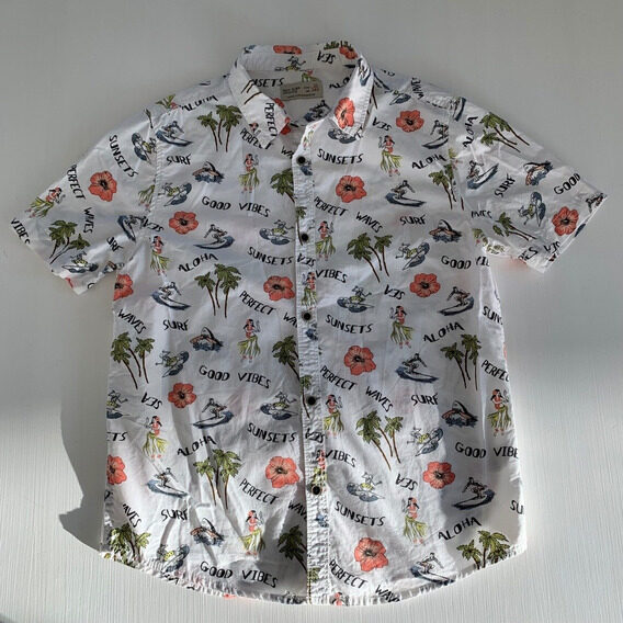 Camisa Hawaiana Niño Zara