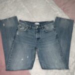 Jeans Wide Leg Rotos Zara