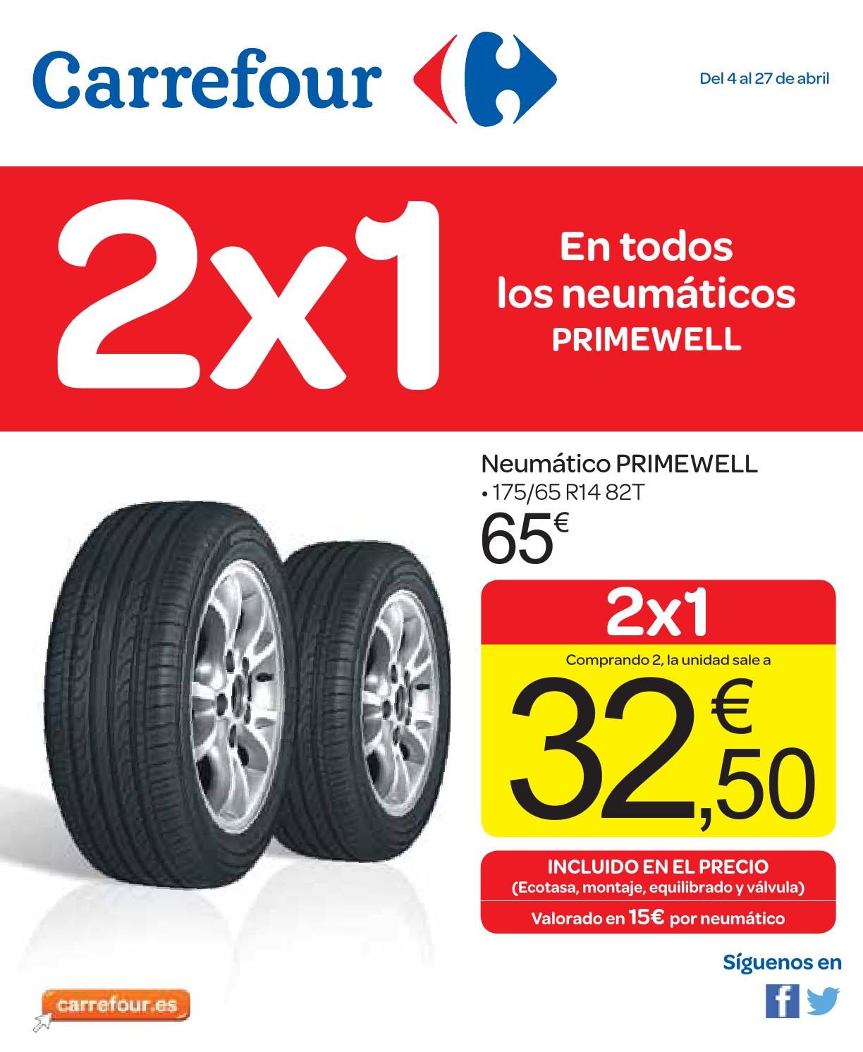 Neumáticos 205 55 R16 91v Carrefour