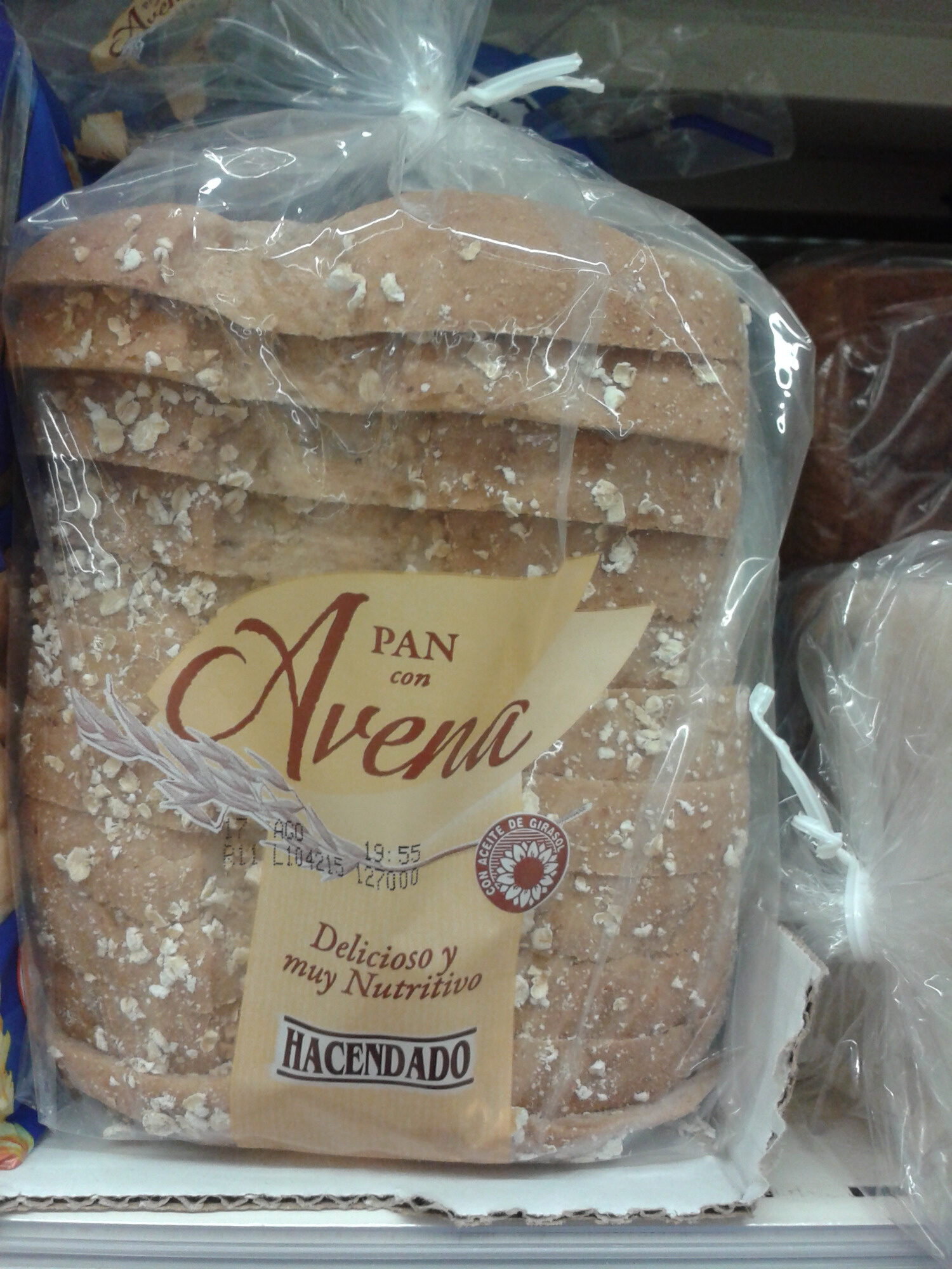 Pan Con Avena Mercadona