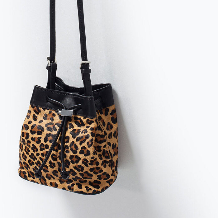 Bolso Animal Print Zara