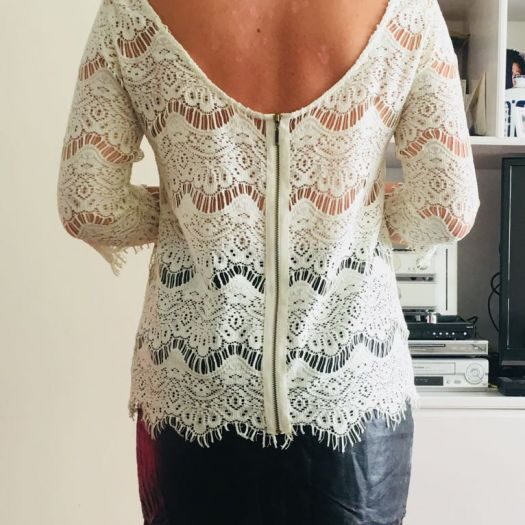 Camisetas De Encaje Zara