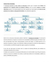 Estructura Organizativa Mercadona Estructura Organizativa Mercadona
