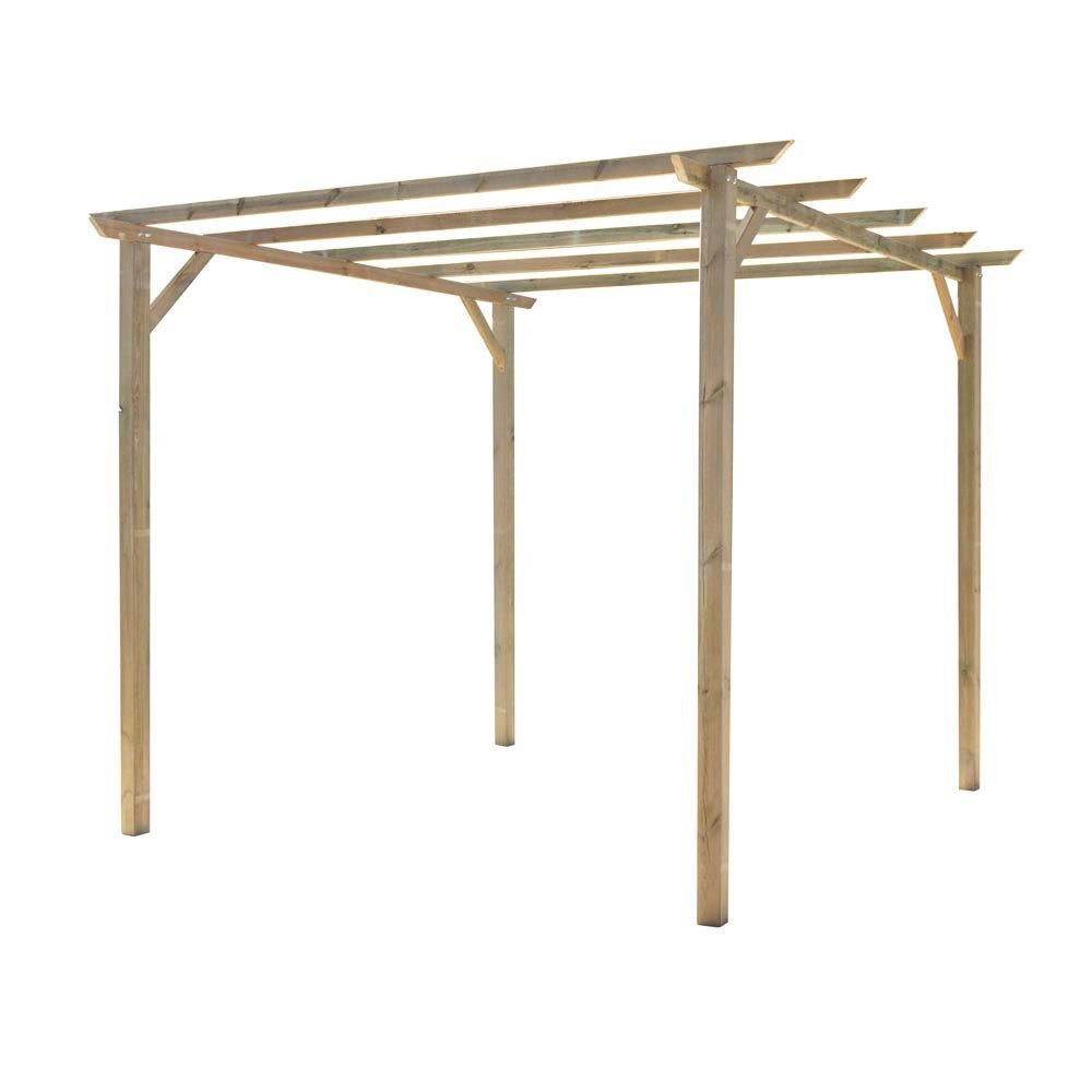 Pérgola Madera Bricodepot