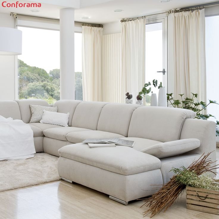 Sofá Blanco Conforama