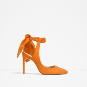 Zapato Tacon Naranja Zara Zapato Tacon Naranja Zara